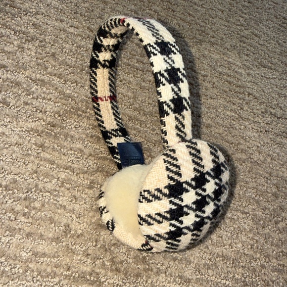 Burberry Wool classic nova check earmuffs main image 10